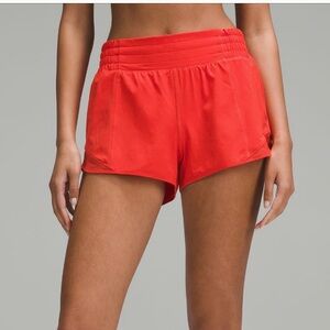 Lululemon hottie hot shorts size 4